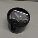 Seven Sparta Car Cup Holder Expander with Adjustable Base, Compatible with Hydro Flasks 32/40 Ounce, Compatible with Yeti Ramblers 20/26/30 Ounce, Other Bottles in 3.4"-3.8" (Black) (Medium*1)