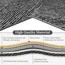 Carpet Living Room Bedroom, Glue Free, Anti Slip, Removable, Washable Spliced Carpet(15.75''x 15.75''x 0.38''Thick) Unit Rug 12pcs