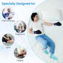 SuzziPad Cold Gloves and Socks for Chemotherapy, Chemo Ice Packs for Hands and Feet, Cooling Care Package for Women and Men, L