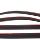 AVS 94109 Original Ventvisor Side Window Deflector, Smoke, 4-piece set for 20...