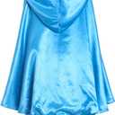 Cinderella Fairy Godmother Costume, Fairy Godmother Costume Cape with dress Cinderella Godmother Costume adult, Blue (Blue, M)