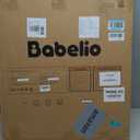 Babelio No Bottom Bar Baby Gate, 28" H x 26-43" W, Black