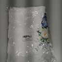 Chinoiserie Kitchen Towels Set - Floral Blue and White Chinoiserie Dish Towel, Floral Blue and White Hand Tea Towels for Bathroom Kitchen, 16x24 Inch Set of 2