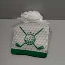 WPDISCZ 24pcs Golf Party Favor Bags Goodie Favor Bags Non-woven Bag with Handles for Golf Party Supplies Birthday Supplies (Green)