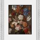 White 16x20 Frames with Mat Wood Vintage Ornate Antique Victorian