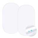 Biloban 2 Pack Twin Mattress Protector Waterproof, Noiseless & Soft Coverage Mattress Fitted Sheet Twin with Deep Pocket up to 14", Super Breathable & Easy Wash Twin Size Mattress Protector (Navy Blue)