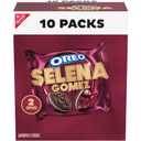 Selena Gomez OREO Cookies, Limited Edition, 10 Snack Packs (2 Cookies Per Pack) (EXP 10/25/27)