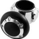 Steering Wheel Knob Spinner, Vehicle Power Handle Spinners Ball for Effortless Spinning, Universal Steering Wheel Suicide Knob for Truck Semi Tractor Boat, Car Accessories (with Hole)