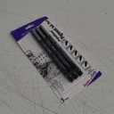 Pentel Arts Pointliner Drawing Pen, 3-Pack, Assorted Sizes, Black Ink (S20PBP5A)