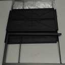 2-Tier Countertop Organizer for Bathroom  Cosmetic Organizer Rack and Storage Shelf for Bedrooms, Offices, Kitchen Counters, and Under Sinks (Black)