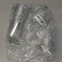 25 Pack 12 oz BPA-Free Clear Plastic Coffee Cups with Strawless Sip Lids - Leak-Proof Disposable To-Go Cups for Iced Coffee, Kids, Smoothies & Juice, Ideal for Daily Use & Small Gatherings