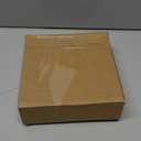 Gold Modern Napkin Holder for Table with Weighted Arm, Square Metal Flat Napkin Holder Farmhouse Napkin Box Rustic Napkin Tray for Paper Napkins, Kitchen, Countertops, Bathroom, Dinner, Outdoor