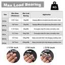 1/8 inch(3mm) Wire Diameter Stainless Steel Safety Chains 40 inch Long Link Rings Light Duty Coil Chain for Hanging Pulling Towing, 1/8"x 40" (2Pcs)