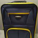 Rockland Fashion Softside Upright Luggage Set, Navy, 2-Piece (14/19)