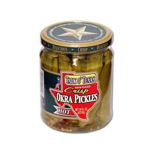Talk O' Texas Crisp HOT Okra Pickles - 16 oz Glass Jar
05/17/2026