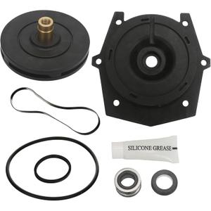 SPX3020E Seal Plate, SPXHKIT2 Repair Kit and SPX3010C Impeller Compatible with Hayward Super II Pool Pump