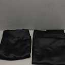 Black 100% Blackout Curtains 84 Inch 2 Panels, Luxury Thermal Insulated Black Velvet Curtains for Bedroom Living Room, Soundproof Blackout Window Drapes, Rod Pocket & Back Tab (42W x 84L)