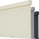 Persilux Cordless Blackout Roller Shades with Valance, Thermal Insulated Fabric Window Blinds, Free-Stop Shades for Home, Door and Bedroom (Beige, 34.5"W x 72"H)