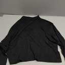 Plus Size Turtleneck Shirt Women Long Sleeve Slim Fit Mock Neck Bodycon Tops L