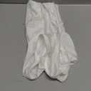 FEOYA Womens Shiny Thigh High Stocking Glossy Metallic Shimmery Stockings Party Club Cosplay (White)