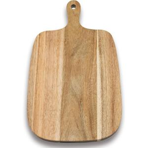 Kitchen Utensils Wooden Cutting Board and Durable Cutting Board with Handles for Meat, Cheese, Bread, Vegetables and Fruits Cutting Boards for Kitchen, Great Gift for Kitchen Chefs,Small,13 x 8