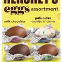 HERSHEY'S Assorted Flavored Eggs, Easter Candy Bag, 31.5 oz (158 Pieces), Best Before 09/2025 