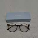 Gaoye Blue Light Blocking Glasses, Retro Round Eyewear Frame Anti Eyestrain Computer Glasses for Women Men (Tea Leopard/Transparent Lens)