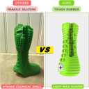 Cutiful Dog Toys for Aggressive Chewers Large Medium Breed, Indestructible Dog Chew Toys, Squeaky Interactive Tough Extremely Durable, Dogs Toothbrush Toys to Keep Them Busy