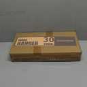 Stainless Steel Silver Metal Coat Hangers with Non Slip Notch - Ultra Thin Space Saving Wire Hangers, 30 Pack (16.5 Inch)