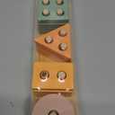 GOPO TOYS Montessori Toys for 1+ Year Old  Wooden Shape Sorter & Stacking Puzzle  Toddler Learning, Fine Motor Skills & Developmental Toy for Boys & Girls