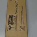 3 Tier Serving Tray Set,17" Serving Tray Stand & Platter Tower Plate for Party Supplies,Reusable Trays for Food Fruit Cookie Afternoon Tea Hosting, Appetizer,Dessert Table Display Set (17" x 6" x 9")