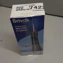 Water Dental Flosser for Teeth  300ML Cordless Oral Irrigator with 6 Replaceable Jet Tips, 3 Modes, Portable Rechargeable Electric Flosser for Braces & Sensitive Gums, IPX7 Waterproof for Home&Travel (White)