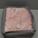 ALANSMA Reversible Weighted Blanket for All Season, Luxury Velvet, Warm and Cool, Adult Kids 15Lb Weighted Blanket, Enjoy Sleeping Anywhere(Pink,60"x80" 15lbs)