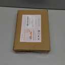 upsimples 5x7 Picture Frame Set of 3, Made of High Definition Glass for 5 x 7 Gold Frames, Wall and Tabletop Display Thin Border Photo Frame for Home Dcor