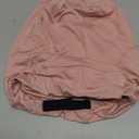 LULUSILK Mulberry Silk Bonnet for Sleeping Women, No More Frizzy Tangled Hair, Stay On All Night Silk Hair Wrap for Sleeping with Adjustable Strap, Silk Sleep Cap for Women and Men, Pink, Pack of 1