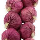 Gresorth 2pcs Artificial Onion String Fake Vegetable Home Party Christmas Harvest Decoration