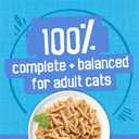 Purina Friskies Shreds With Ocean Whitefish and Tuna in Sauce Wet Cat Food - (Pack of 24) 5.5 oz. Cans