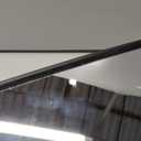 10L0L Universal Adjustable Golf Cart Panoramic Rear View Mirror, Rotatable 270 Rotation 16.5"Wide Angle Full Rearview Golf Cart Mirror for EZ Go, Club Car, Yamaha