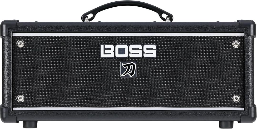 BOSS Katana Head Gen 3 Guitar Amplifier | Compact 100-Watt Amp Head | Evolved Tube Logic Sound | 12 Amp Characters | Onboard BOSS Effects | Advanced Connectivity | Built-in 5-Inch Practice Speaker
