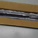 ALLZONE Heavy Duty Tension Shower Curtain Rod 42-83 Inches for Bathroom, Window, Non-Slip, Adjustable with Strong Spring Pole for Closet, Doorway, No Rust, No Drilling, Black
