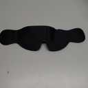 SARISUN Travel Pillows for Airplanes, Airplane Pillow for Long Flight, Airplane Head Strap with Eye Mask for Sleep, Travel Neck Pillow for Car Road Trip, 360 Support Headrest, Stop Bobblehead, Black