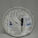 OwnMy Metal Round Plant Stand Rustproof Iron Flower Pot Holder, Indoor Outdoor Plant Stand Heavy Duty for Home, Garden, Patio, Modern Plant Stands Display Potted Rack (White)