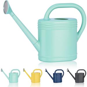 2 Gallon Watering Can for Indoor Plants, Garden Watering Cans for Outdoor Plant House Flower, Modern Plant Watering Can Large Long Spout with Sprinkler Head