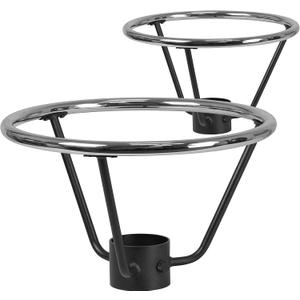Flash Furniture Jackson Bar Height Table Base Foot Ring with 4.25'' Column Ring - 19.5'' Diameter (Pack of 2)