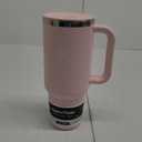 Hydro Flask Travel Tumbler with Handle, Lid and Straw - Insulated Stainless Steel in 40 Oz Trillium