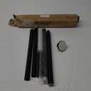 Shower Curtain Rod Adjustable 32-75 Inch, Spring Tension Shower Rods Stainless Steel Telescoping Curtain Rod for Bathroom or Windows, No Drilling, No Slip, No Rust, Black