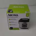 AROMA Digital Rice Cooker, 4-Cup (Uncooked) / 8-Cup (Cooked), Steamer, Grain Cooker, Multicooker, 2 Qt, Stainless Steel Exterior, ARC-914SBD