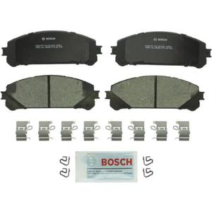BOSCH BC1324 QuietCast Premium Ceramic Disc Brake Pad Set - Compatible with Select Lexus NX200t, NX250, NX300h, NX350/350h, RX350, RX450h; Toyota Camry, Highlander, RAV4 Prime, Sienna + More; FRONT