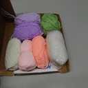 ACRNIGHEET DIY Crochet Flower Kit for Adults Crochet Kit for Beginners Tulip Crochet Starter Kit with Video Tutorials Flower Crochet Starter Kit for Adult Crochet Keychain Kit for Bag Costume