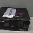 KLIM Boombox B4 CD Player Portable Audio System - New - AM/FM Radio with CD Player MP3 Bluetooth AUX USB - Wired & Wireless Mode Rechargeable Battery - Remote Control Autosleep Digital EQ